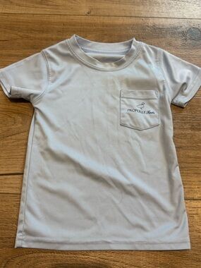 Properly Tied Performance Wear Short-Sleeve Pocket Tee - light blue